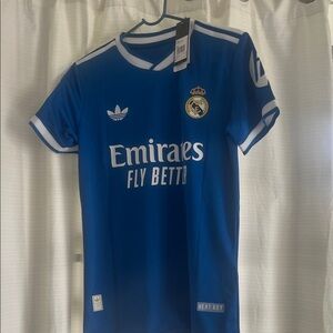 Adidas Kids Blue Real Madrid Jersey